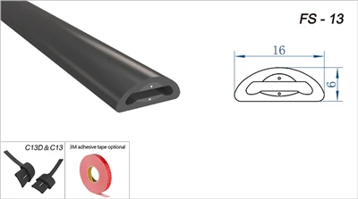 Bordure de sécurité électrique pour portes automatiques
